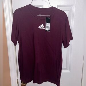 Brand new Adidas Tee / Never worn / Burgundy / Size Medium